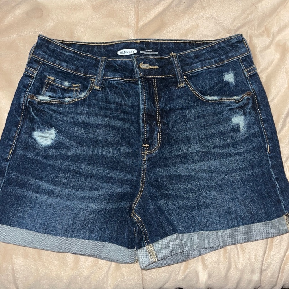 Old Navy High Rise Denim Shorts